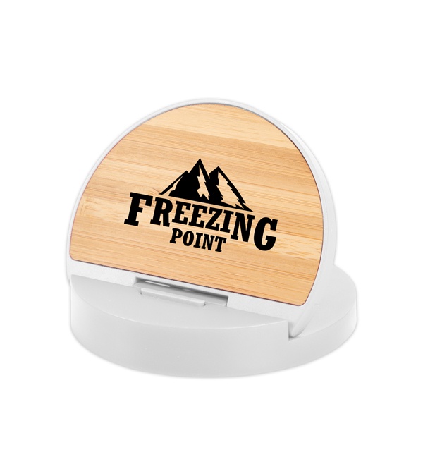 10W Wireless Charger Phone Stand - 1 Color Imprint