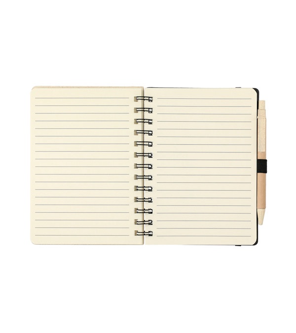 Eco Elements Wheat Straw Notebook With Pen