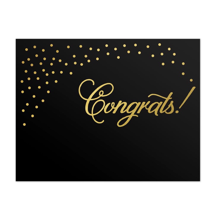 Congrats Bubbles Greeting Card