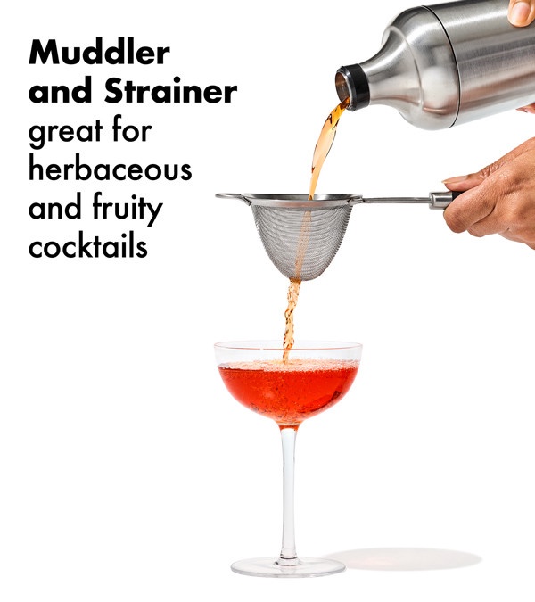 OXO SteeL 6-piece Barware Set
