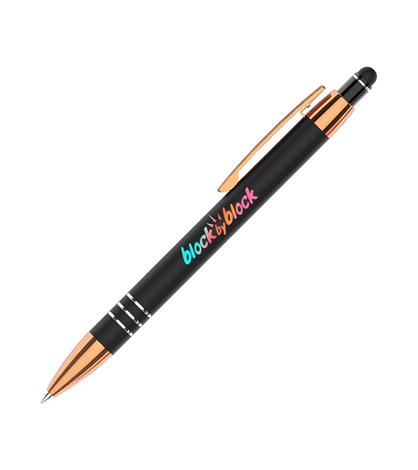 Celena Stylus Copper Pen - Full Color Imprint