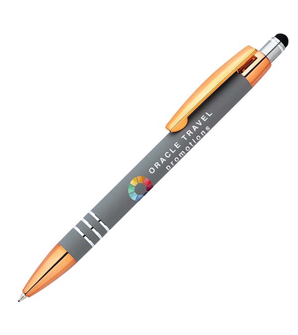 Celena Stylus Copper Pen - Full Color Imprint