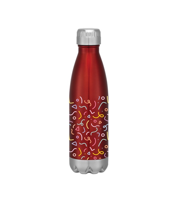16 oz. Full Color Swiggy Stainless Steel Bottle