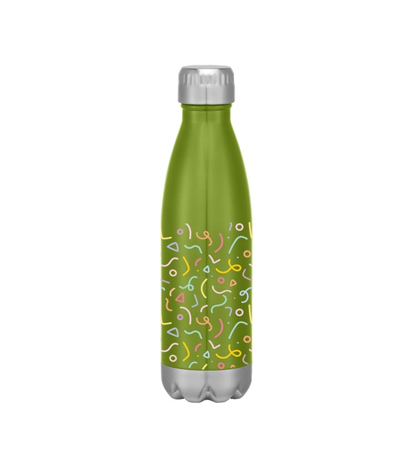 16 oz. Full Color Swiggy Stainless Steel Bottle