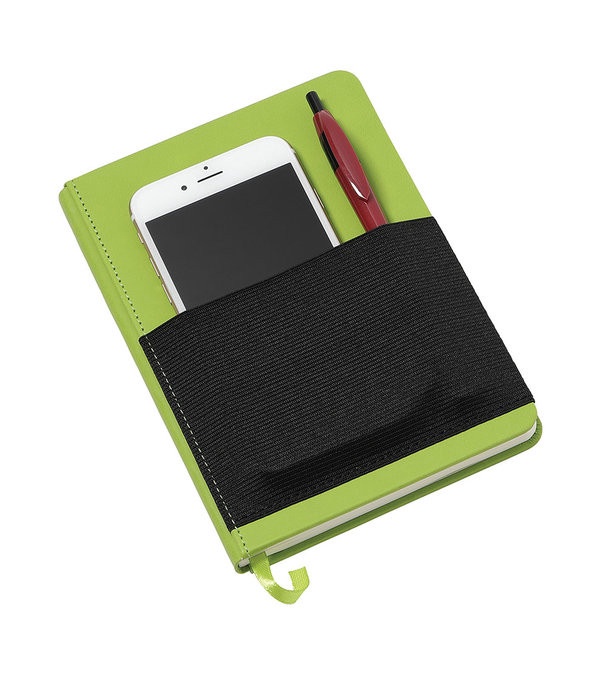 5 x 7 Elastic Phone Pocket Notebook