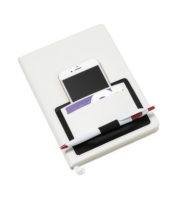5 x 7 Elastic Phone Pocket Notebook