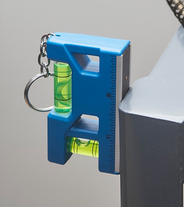 Hank 3inch Level / Ruler Keyring