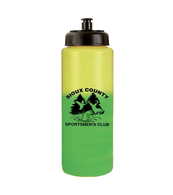 32 oz. Mood Sports Bottle with Push 'n Pull Cap