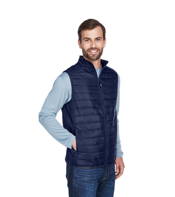 CORE365 Men's Prevail Packable Puffer Vest - Embroidery