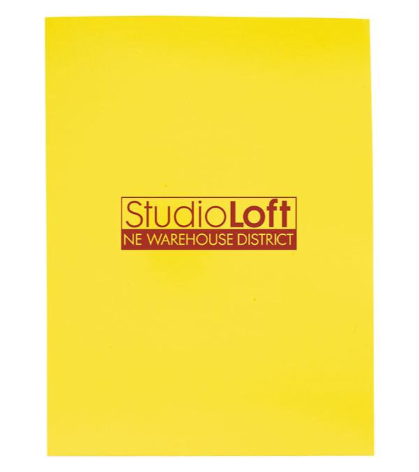 Gloss Paper Folder