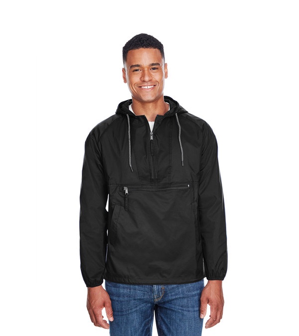 Harriton Adult Packable Nylon Jacket - Embroidery
