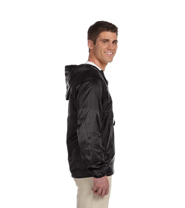 Harriton Adult Packable Nylon Jacket - Embroidery