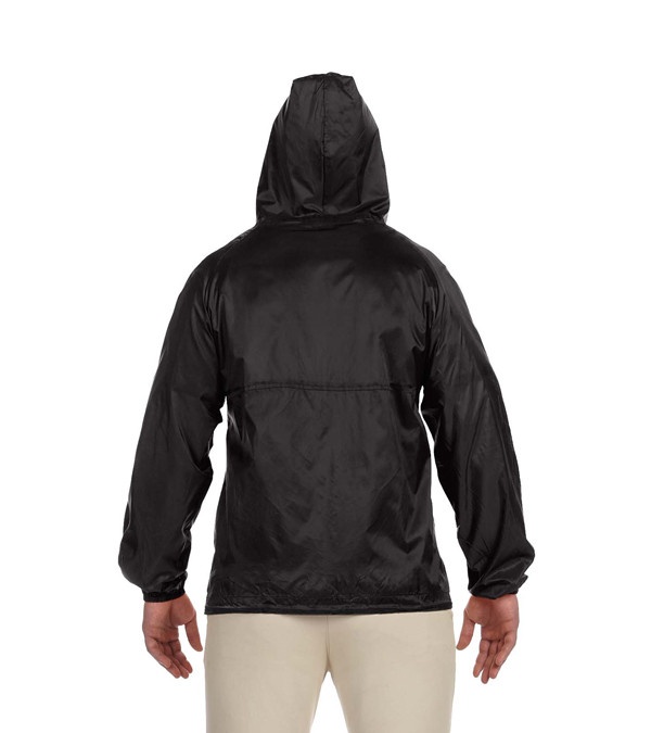 Harriton Adult Packable Nylon Jacket - Embroidery