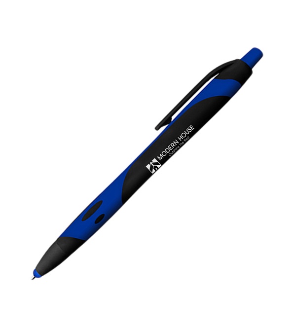 iWriter&reg; Gel-Sport Stylus - Soft Touch Rubberized Hybrid Ink Gel Pen & Stylus