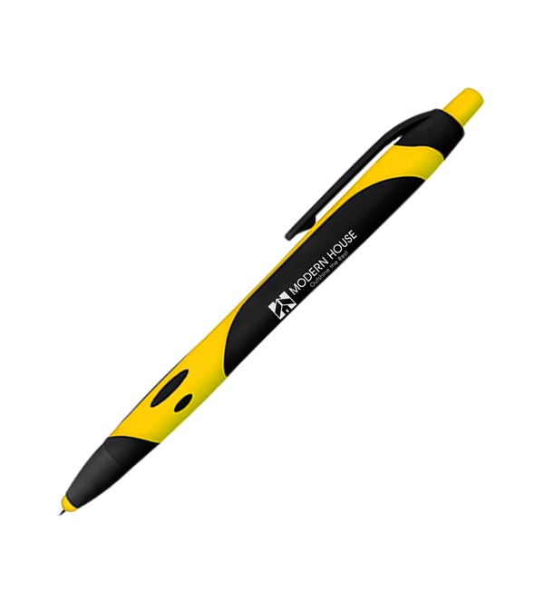 iWriter&reg; Gel-Sport Stylus - Soft Touch Rubberized Hybrid Ink Gel Pen & Stylus