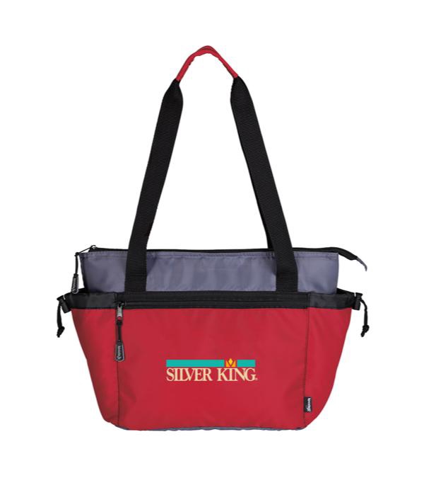 Koozie Kamp Kooler Tote - 4 Color Imprint