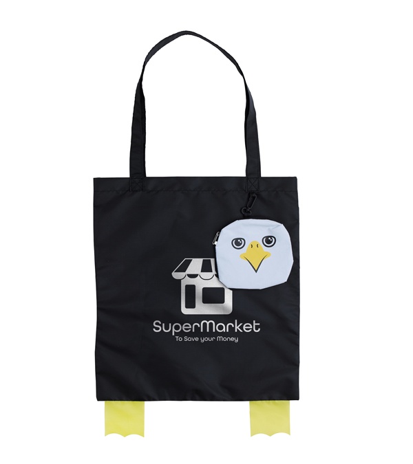 Paws N Claws Foldable Tote with Hanging Pouch