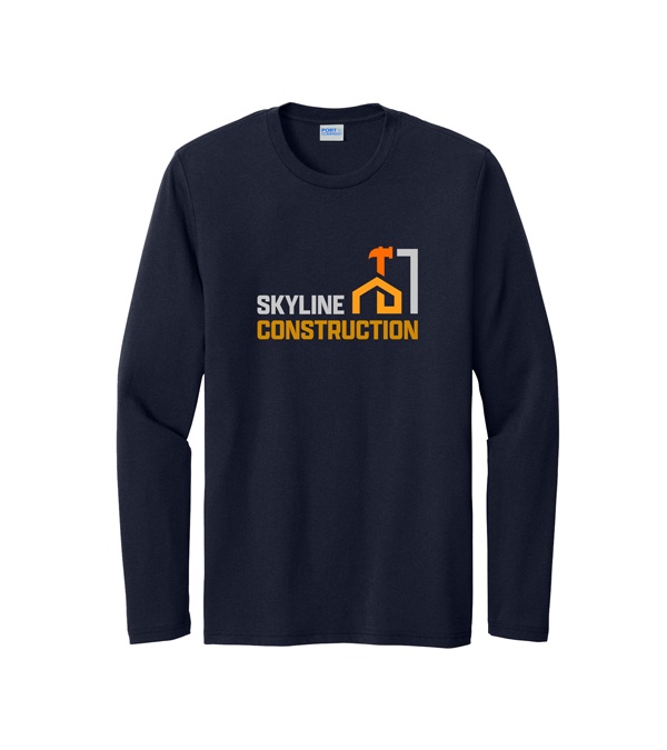Port & Company® Tri-Blend Long Sleeve Tee - Screen Print
