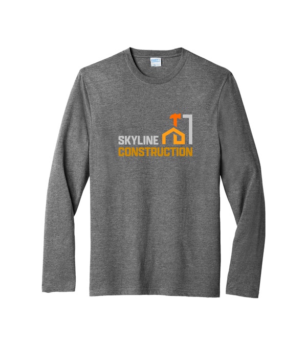 Port & Company® Tri-Blend Long Sleeve Tee - Screen Print