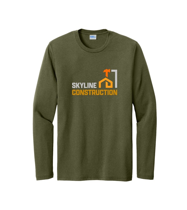 Port & Company® Tri-Blend Long Sleeve Tee - Screen Print