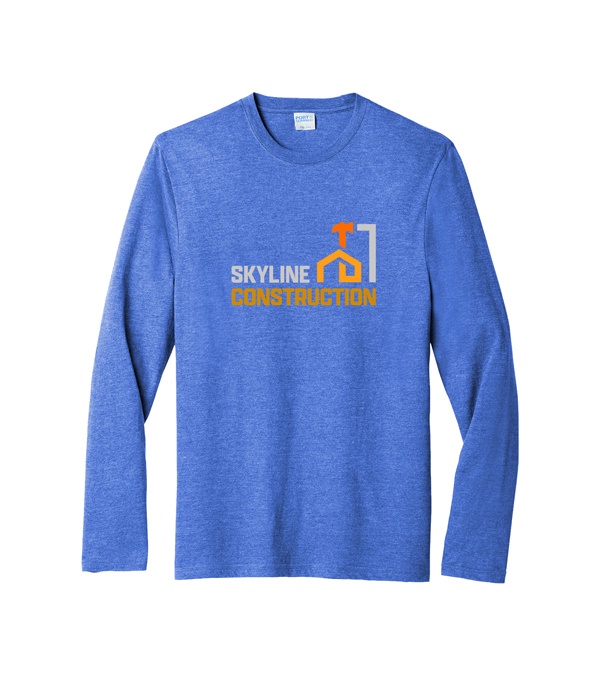 Port & Company® Tri-Blend Long Sleeve Tee - Screen Print