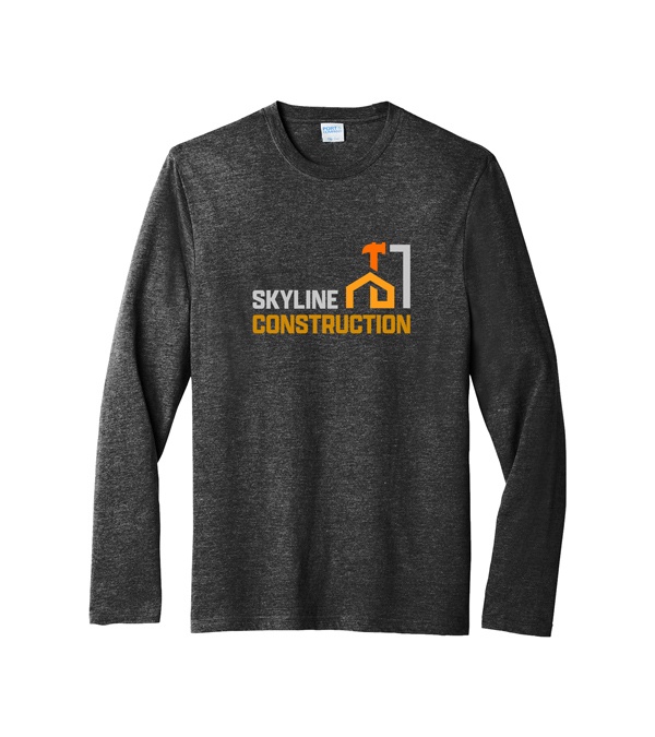 Port & Company® Tri-Blend Long Sleeve Tee - Screen Print