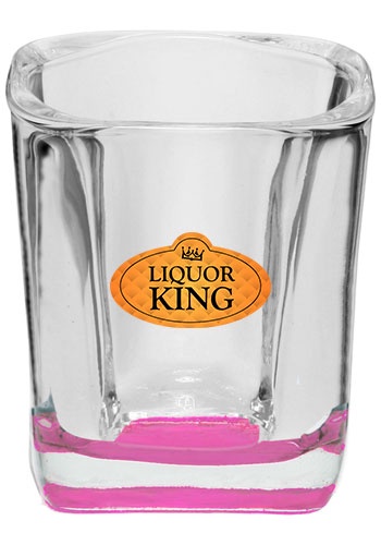 2 oz. Square Promotional Shot Glasses