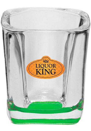 2 oz. Square Promotional Shot Glasses