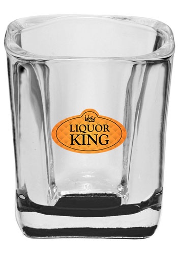 2 oz. Square Promotional Shot Glasses