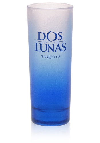 2 oz. Tall Frosted Logo Shot Glasses