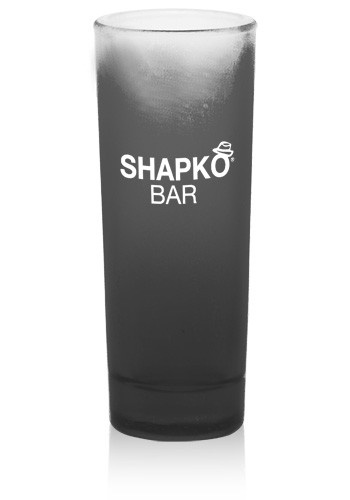 2 oz. Tall Frosted Logo Shot Glasses