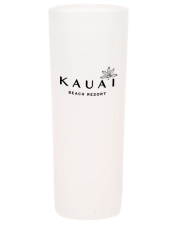 2 oz. Tall Frosted Logo Shot Glasses