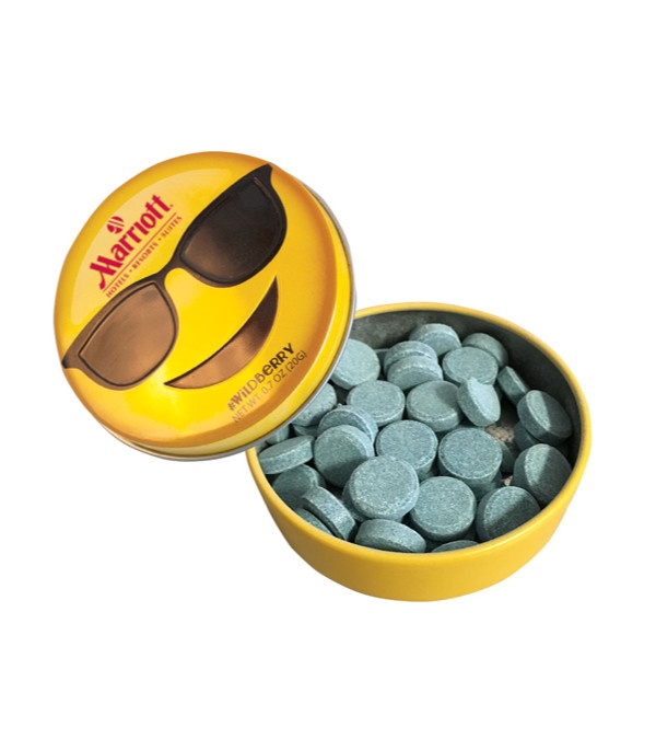 Sunglasses Emoji Tin with Wildberry Mints