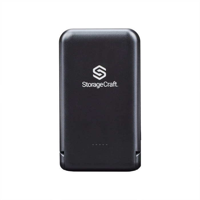 Elara, 10,000 mAh MagSafe Light-Up Power Bank with Folding Stand