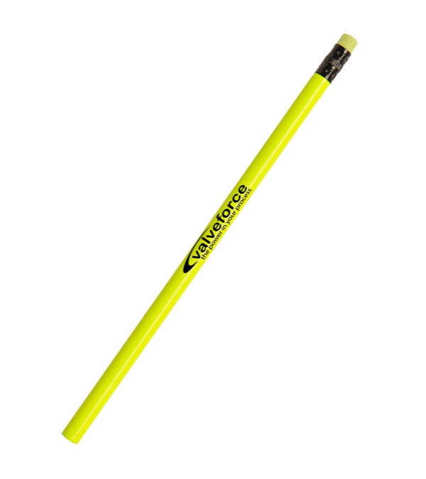 Neon Round Promotional Pencils