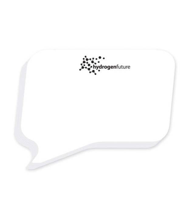 Sticky Note Pads - Thought Bubble 4" W x 3" H (50 sheets)