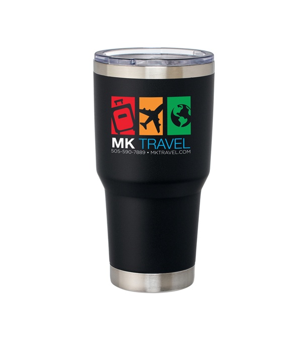 30 oz. Taj Mahal Vacuum Tumbler - Full Color Imprint