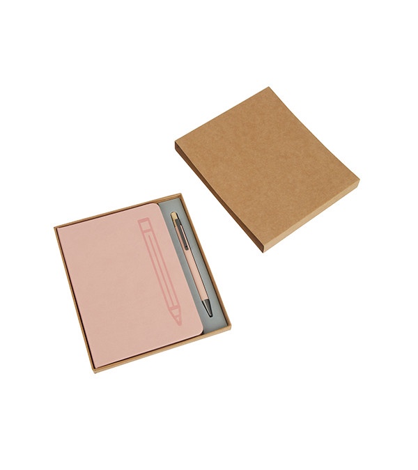 Manhattan II Gift Set w/ Magnetic Journal & Recycled Pen