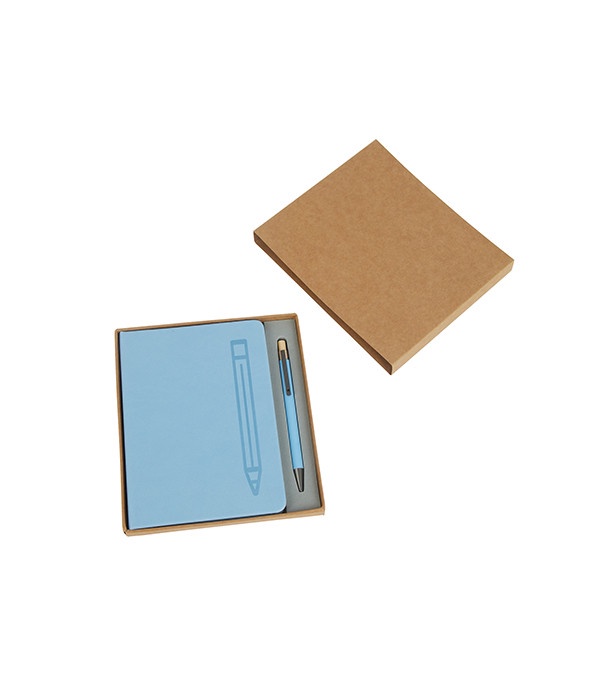 Manhattan II Gift Set w/ Magnetic Journal & Recycled Pen