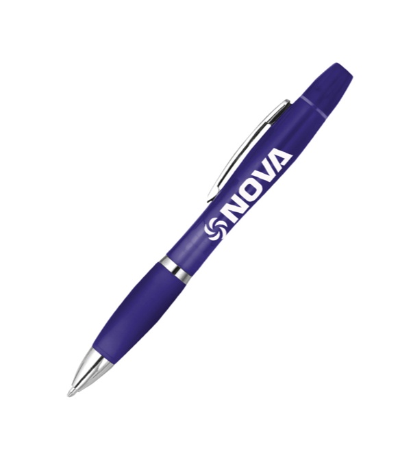 Promotional Pen and Highlighter Combo