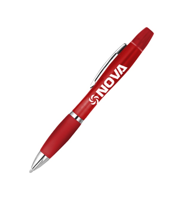 Promotional Pen and Highlighter Combo