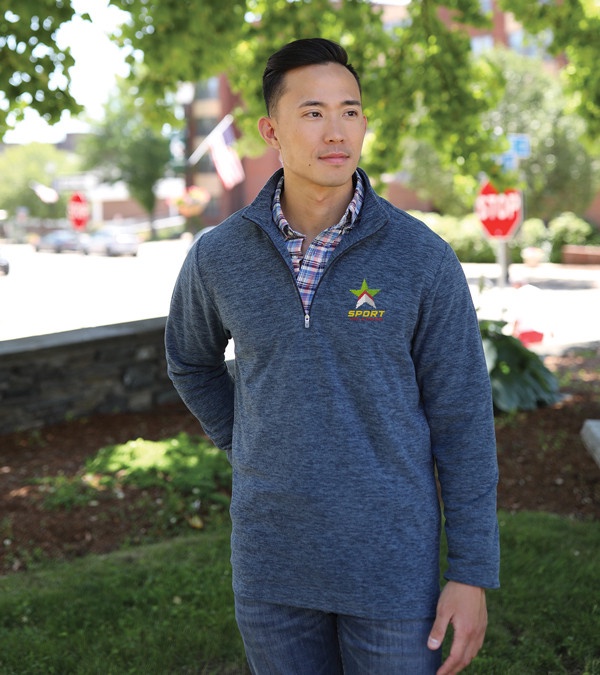 Freeport Men's Microfleece Pullover - Embroidered