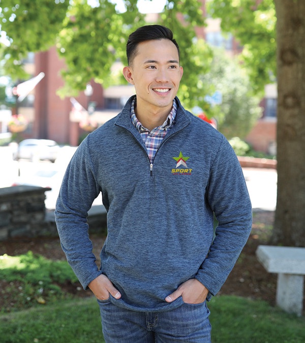 Freeport Men's Microfleece Pullover - Embroidered