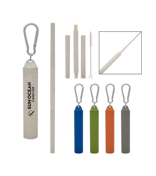 Buildable Wheat Straw Kit in Travel Case