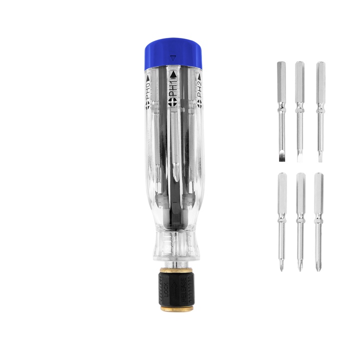 6-In-1 Quick Release Screwdriver