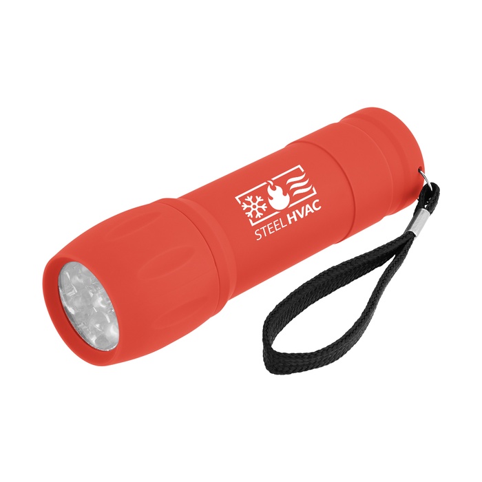 Rechargeable Rubberized Flashlight 2.0
