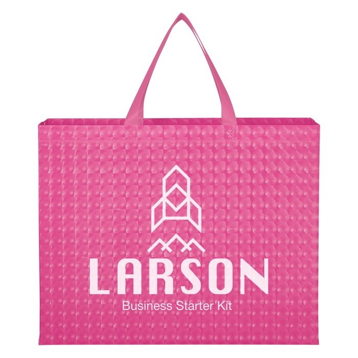 Illusion Laminated Non-Woven Tote Bag