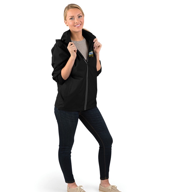 Pack-N-Go Full Zip Reflective Jacket Unisex - Embroidered