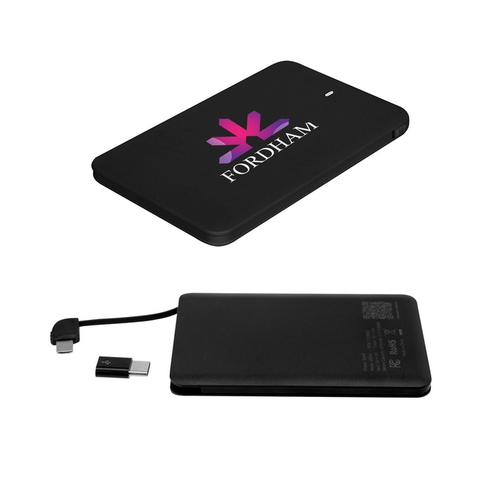 Slim 2500 MAH 3-In-1 Power Bank