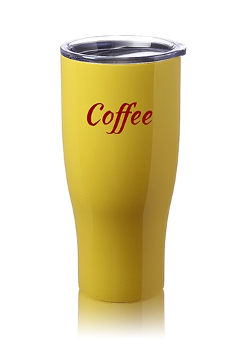 27 oz. Stainless Steel Grip Logo Travel Mugs
